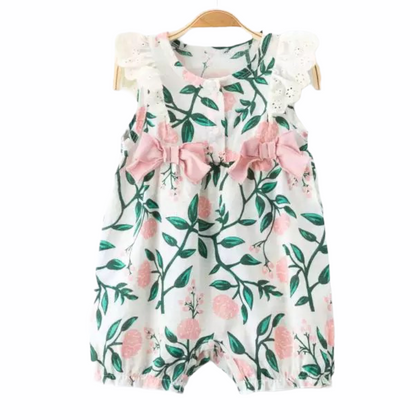 Willow Romper Pink
