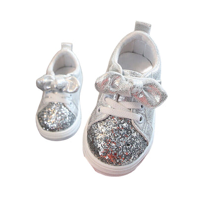 Posie Glitter Shoes Silver